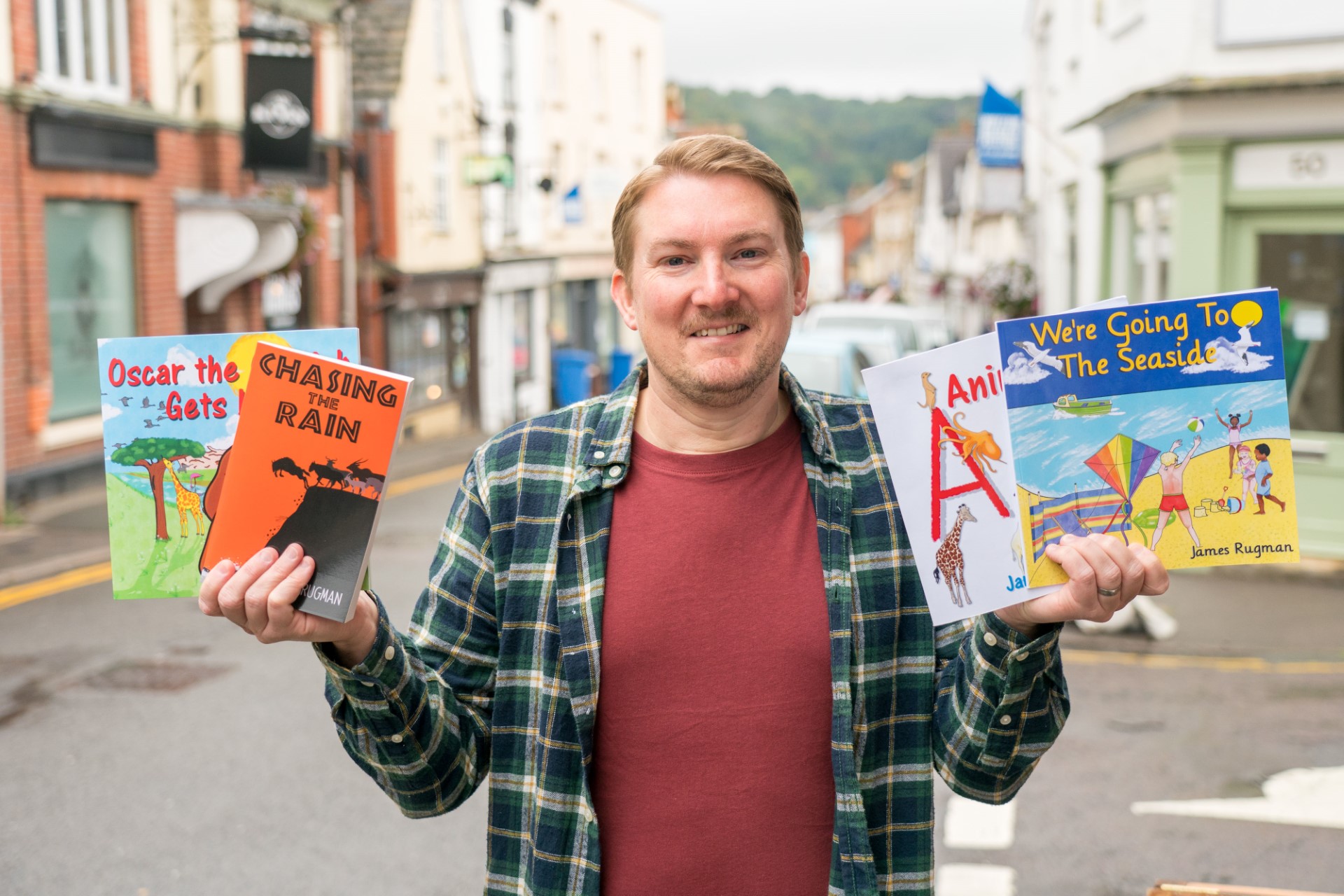 Putting pen to paper: author James Rugman - Wotton Directory
