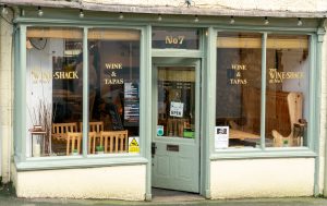 Wine Shack at No 7 shop front