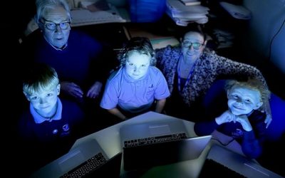 Hillesley School Receives Generous Laptop Donation from the Freemasons