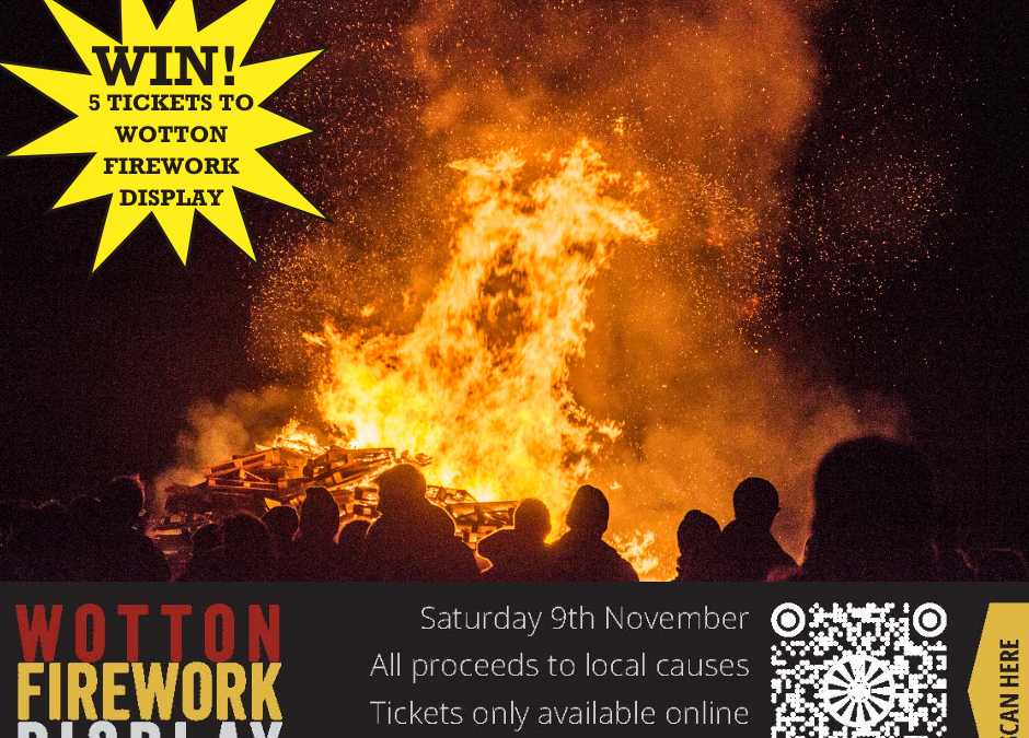 Win 5 Tickets to the Wotton Firework Display!