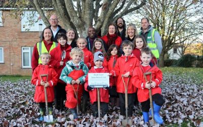 Dursley School Eco Warriors Launch Stroud Council’s Nature Recovery Project