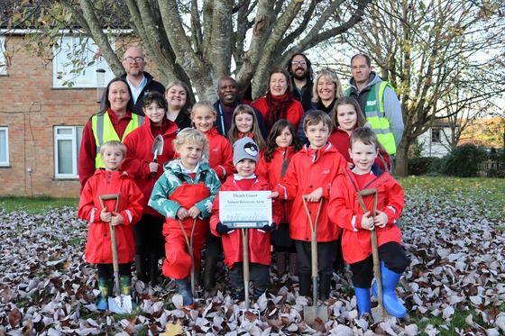 Dursley School Eco Warriors Launch Stroud Council’s Nature Recovery Project