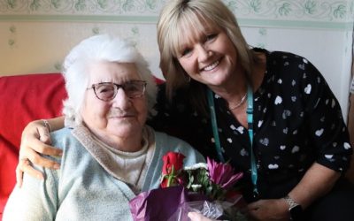 SDC resident Mollie celebrates her 100th birthday