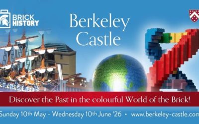 Berkeley Castle to host the Brick History Lego Exhibition