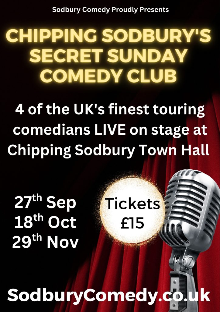 Chipping Sodbury's Secret Sunday Comedy Club